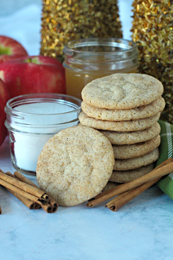 Apple Cider Snickerdoodles