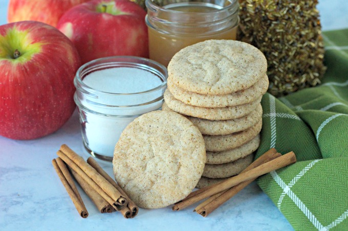 Apple Cider Snickerdoodles