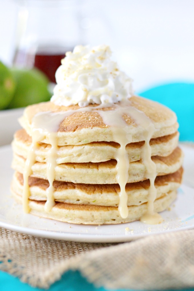 Key Lime Pie Pancakes