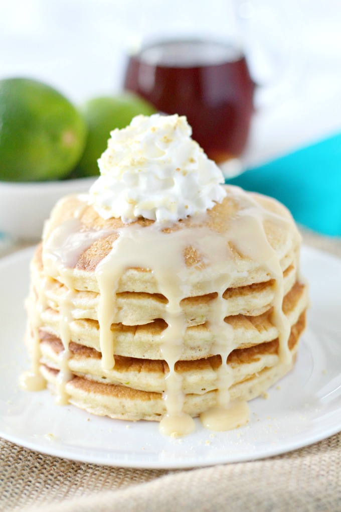 Key Lime Pie Pancakes