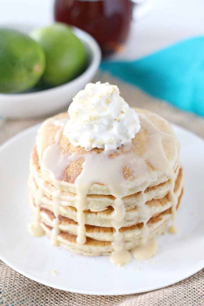 Key Lime Pie Pancakes