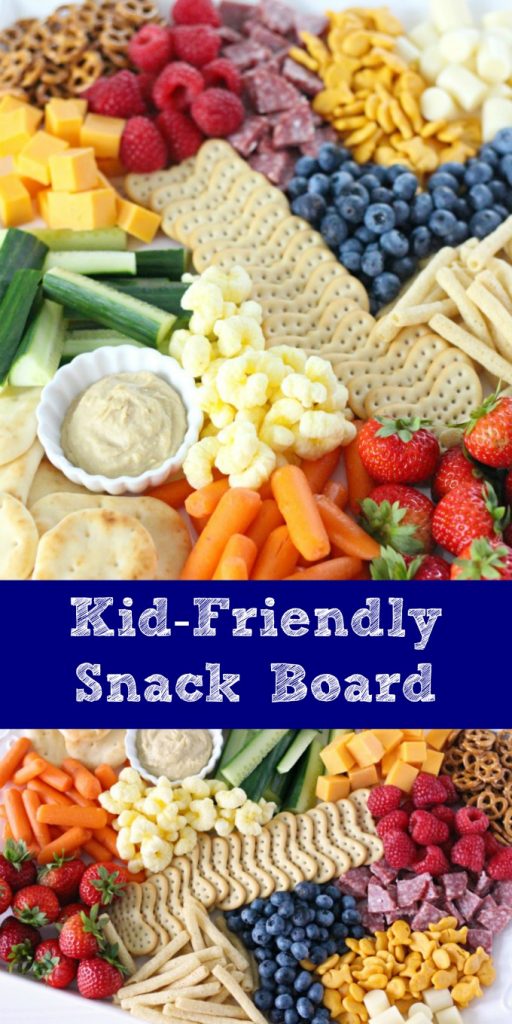 Kid-Friendly Snack Board - Love and Confections