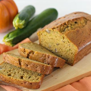 pumpkin pecan zucchini bread