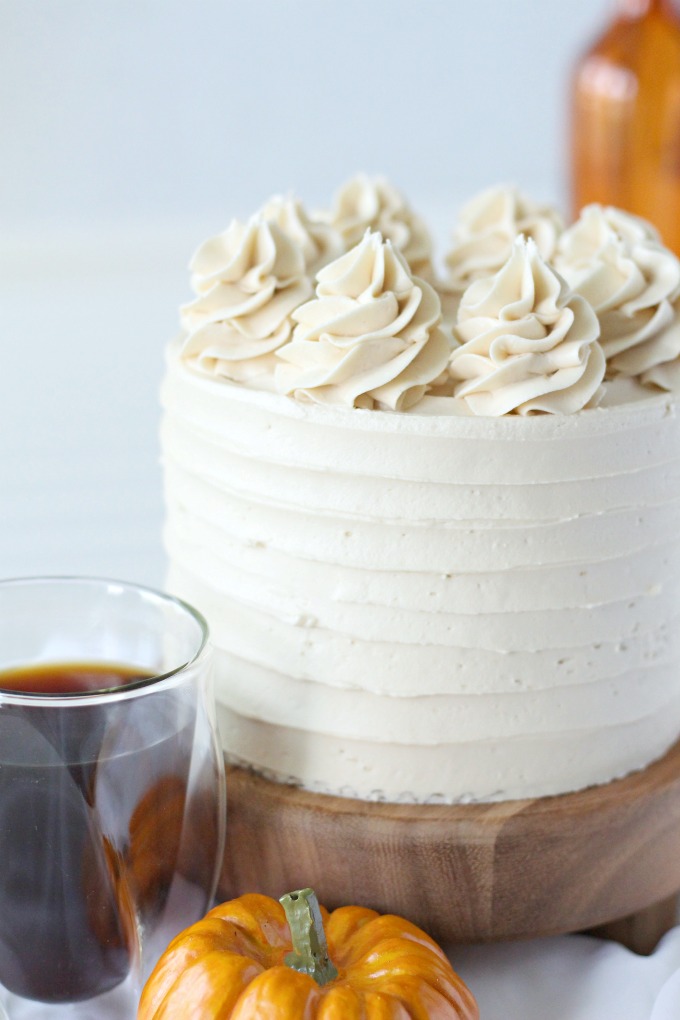 Pumpkin Spice Latte Layer Cake