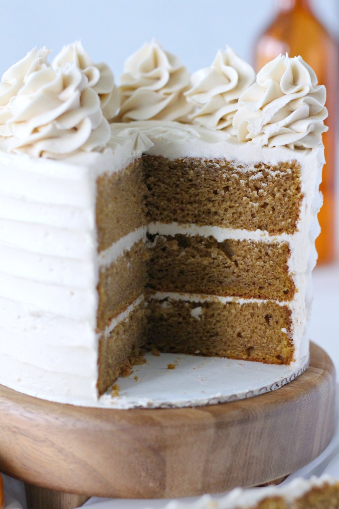 Pumpkin Spice Latte Layer Cake